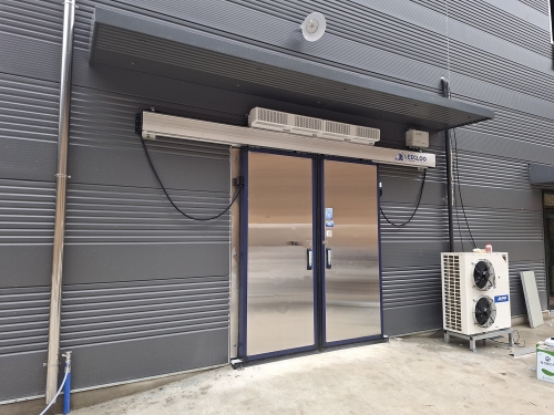 아이보리스타코 판넬 납품 및 방열문(전동양개 등 ...