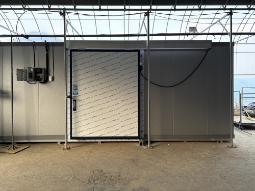 실버스타코 판넬 납품 및 방열문(수동편개 1조) 설...